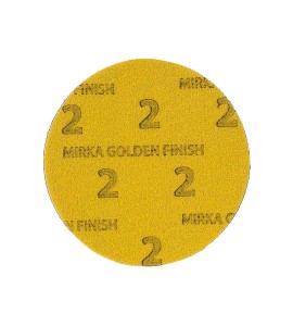 MIRKA 8A24101502GF GOLDEN FINISH-2 ΓΥΑΛΟΧΑΡΤΟ ΤΡΙΒΗΣ 150MM 5MM, 2ο ΣΤΑΔΙΟ