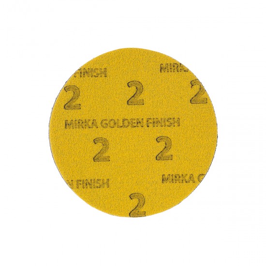MIRKA 8A24101502GF GOLDEN FINISH-2 ΓΥΑΛΟΧΑΡΤΟ ΤΡΙΒΗΣ 150MM 5MM, 2ο ΣΤΑΔΙΟ Φύλλα Λειάνσεως