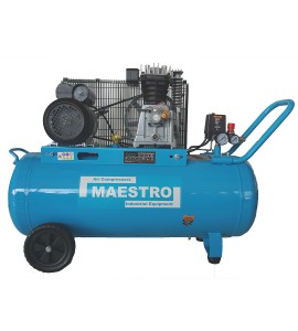 Maestro MAC-100PC AΕΡΟΣΥΜΠΙΕΣΤΗΣ ΜΕ ΙΜΑΝΤΑ 1/Φ - 100 LT - 3HP - 2.2KW - 8BAR