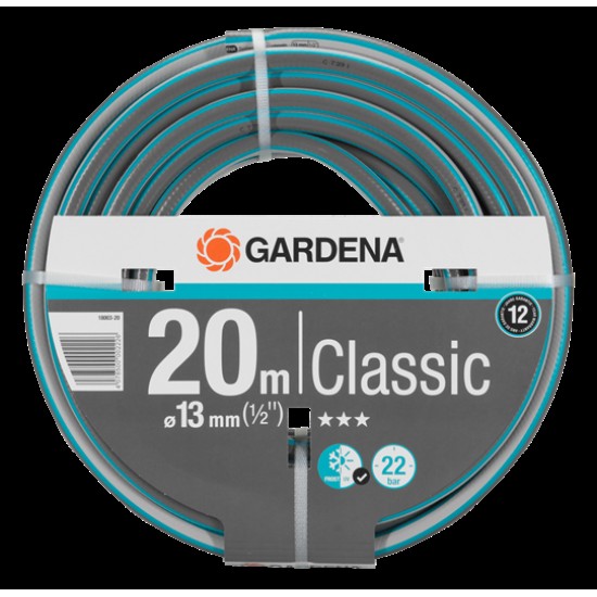 Λαστιχα Κηπου - Λάστιχο Classic (1/2")  20Μ 18003-20 Gardena ΛΑΣΤΙΧΑ Γεωργικά & Βιομηχανικά Εργαλεία