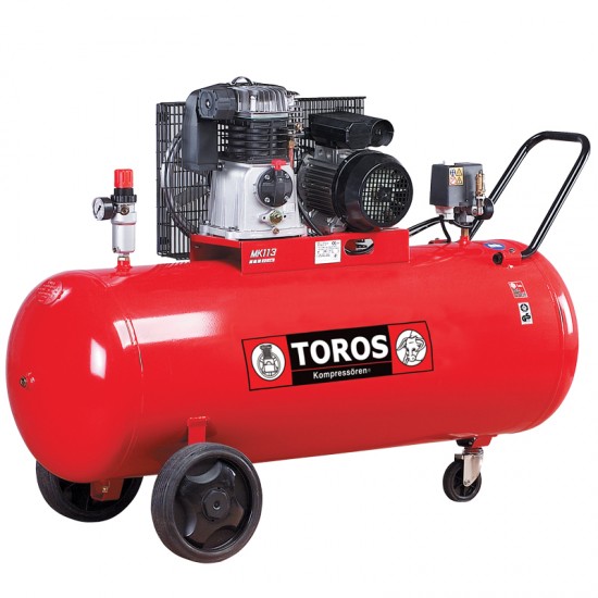 TOROS: ΑΕΡΟΣΥΜΠΙΕΣΤΗΣ MK113-200-3, 400V/50Hz  Γεωργικά & Βιομηχανικά Εργαλεία