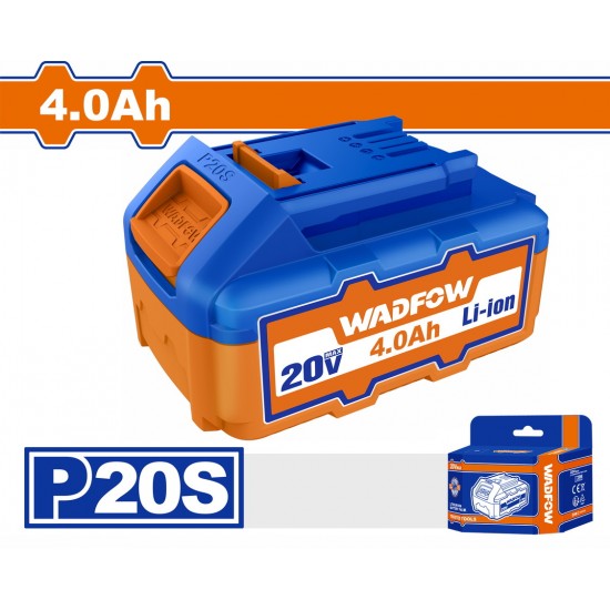 WADFOW ΜΠΑΤΑΡΙΑ Li-ion 20V / 4Ah (WLBP540) Μπαταρίες - Φορτιστές