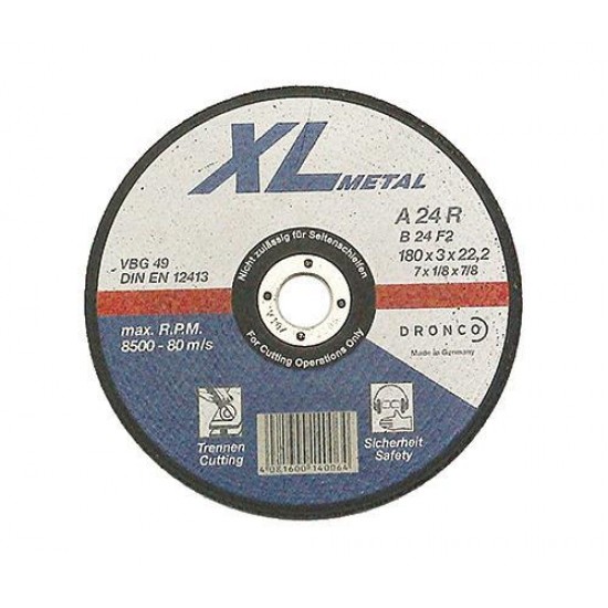Δίσκος κοπής για σίδηρο 25τεμ. με κούρμπα No115x3x22,23mm 1112015100 