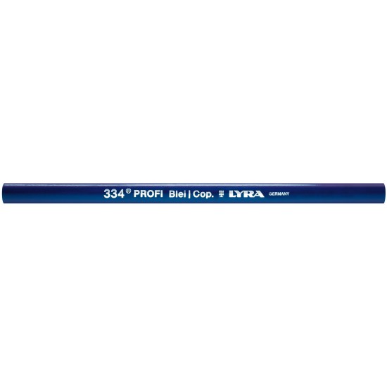 Μολύβι 12τεμ. οβάλ ανεξίτηλο μπλε για ξύλο L4342101 