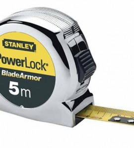 Μέτρο MICRO POWERLOCK BLADE ARMOR με κέλυφος ABS και λάμα 25mm - 5m blister 0-33-514