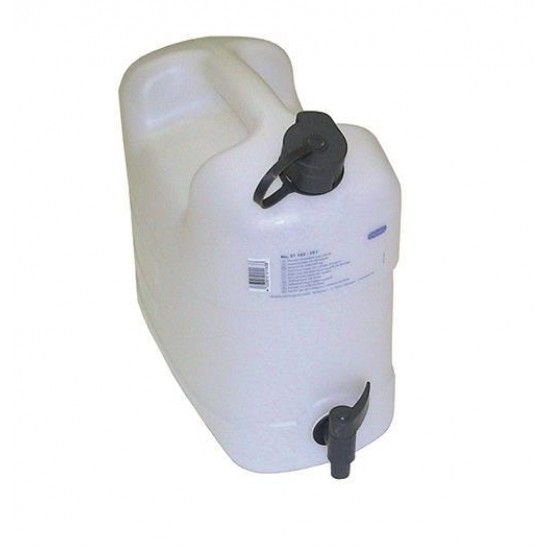 Μπιτόνι νερού με βρύση λευκό Νο15L 21165  Γεωργικά & Βιομηχανικά Εργαλεία