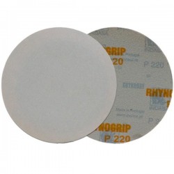 Γυαλόχαρτο Velcro στρογγυλό για μέταλλο 50τεμ. Λευκό χωρίς τρύπες 125mm Νο600 16753