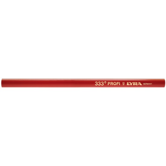 Μολύβι 12τεμ. οβάλ ανεξίτηλο κόκκινο για ξύλο και υγρό ξύλο L4332101 