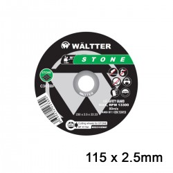 Δίσκος Κοπής Δομικών Υλικών WALTTER 115x2.5mm