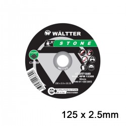 Δίσκος Κοπής Δομικών Υλικών WALTTER 125x2.5mm