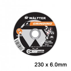 Δίσκος Λείανσης Σιδήρου / INOX WALTTER 230x6.0mm