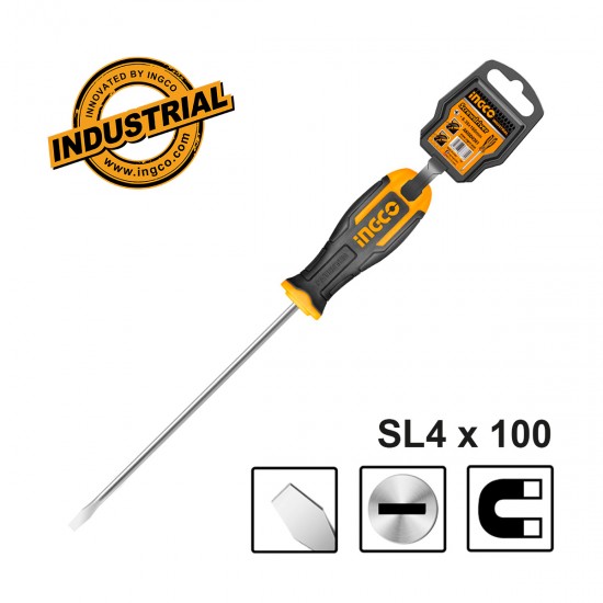 Επαγγελματικό Κατσαβίδι Ίσιο SL4x100mm  Γεωργικά & Βιομηχανικά Εργαλεία